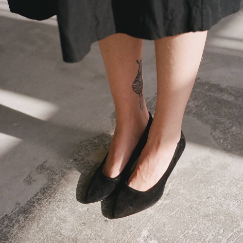 Sica Heels, black suede | Balagan Studio