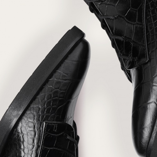 Tzava Boots, black croco OUTLET | Balagan Studio