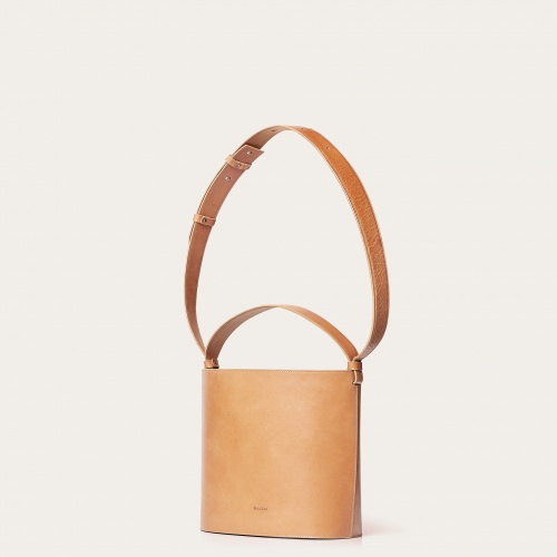Champagne Bucket Bag M, natural | Balagan Studio