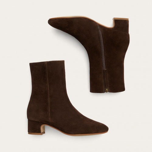 Stav Boots, dark chocolate velvet | Balagan Studio