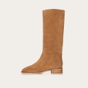 Polo High Boots, caramel velvet