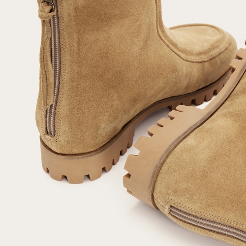 Moten Boots, sand velvet OUTLET | Balagan Studio