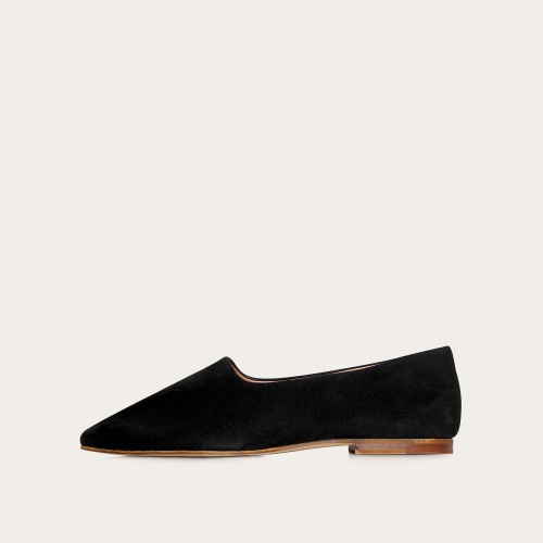Malben Ballerina, black velvet OUTLET | Balagan Studio