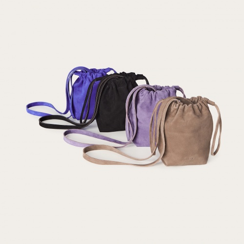 Dima Bag S, smoke velvet | Balagan Studio