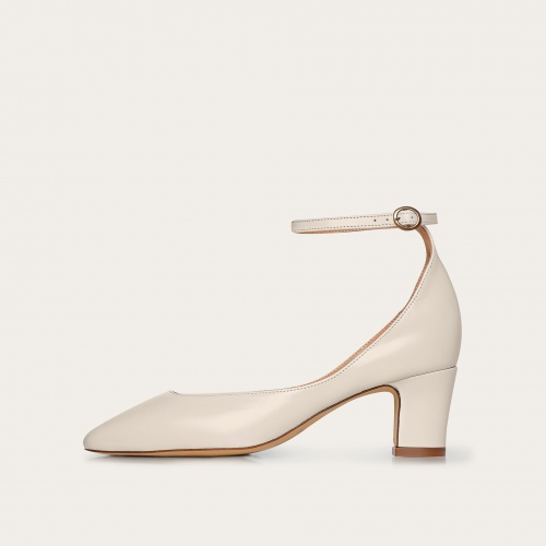 Sira Heels, cream OUTLET| Balagan Studio
