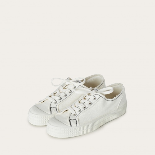 Novesta Star Master sneakersy męskie VEGAN, perłowy z czarną nicią| Balagan Studio