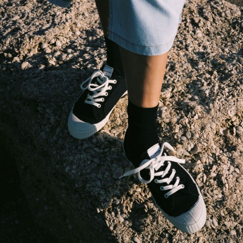 Novesta Star Master women's sneakers VEGAN, black | Balagan Studio