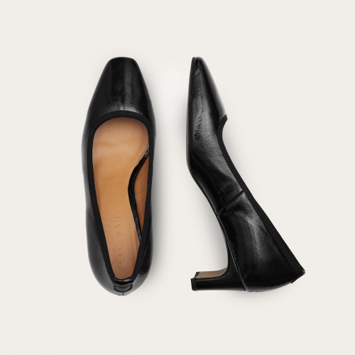 Simone Heels, glossy black | Balagan Studio