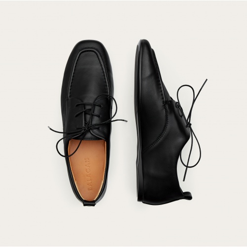 Lila półbuty, czarny | Balagan Studio