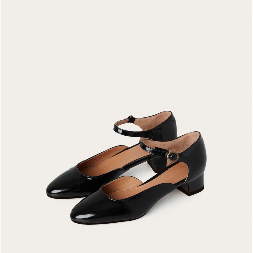 Forte Heels, glossy black OUTLET | Balagan Studio