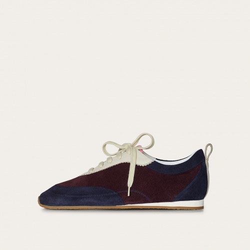 Ritza sneakersy, atramentowy welur | Balagan Studio