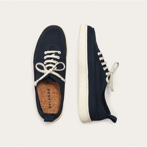 Eretz Sneakers VEGAN BIO, navy blue | Balagan Studio
