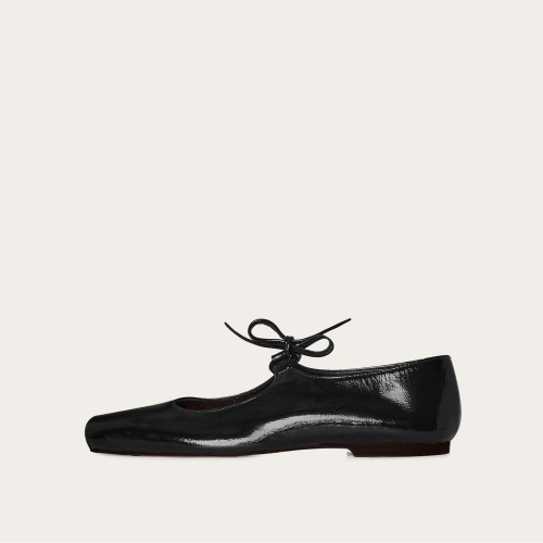 Batsheva Ballerina, glossy black | Balagan Studio