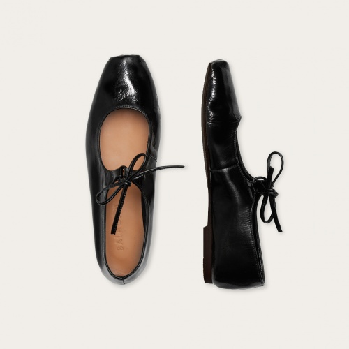 Batsheva Ballerina, glossy black | Balagan Studio