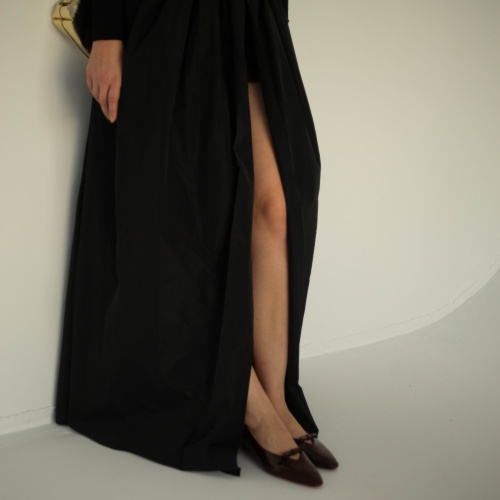 Matana czółenka, bordowy połysk | Balagan Studio
