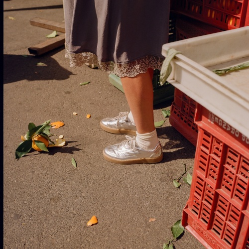 Aluf sneakers, silver| Balagan Studio