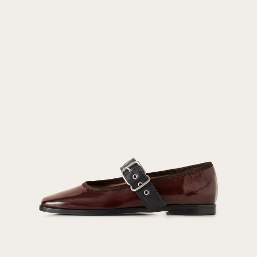 Louisine Ballerina, glossy bordo | Balagan Studio
