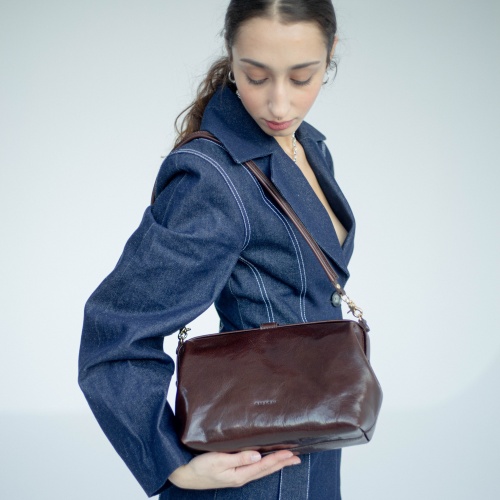 Rofe Bag L, deep brown OUTLET | Balagan Studio