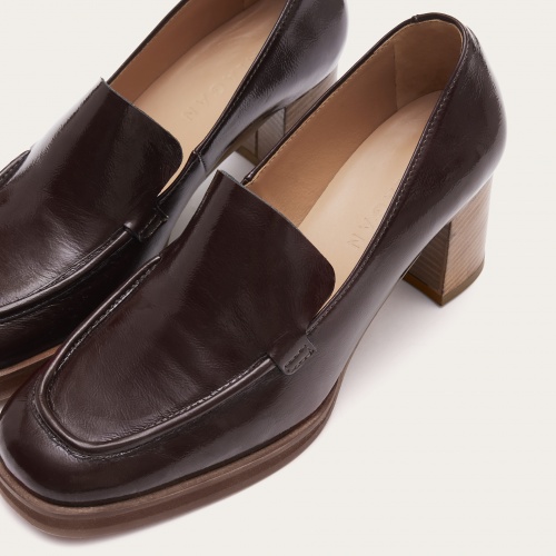 Patrizia pumps, glossy bordo| Balagan Studio