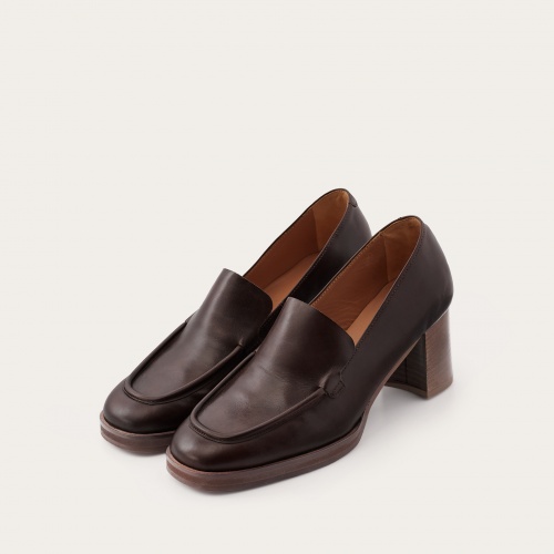 Patrizia pumps, deep brown| Balagan Studio