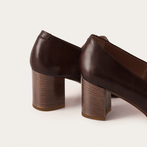 Patrizia pumps, deep brown| Balagan Studio