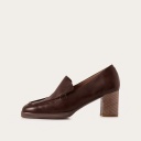 Patrizia pumps, deep brown OUTLET