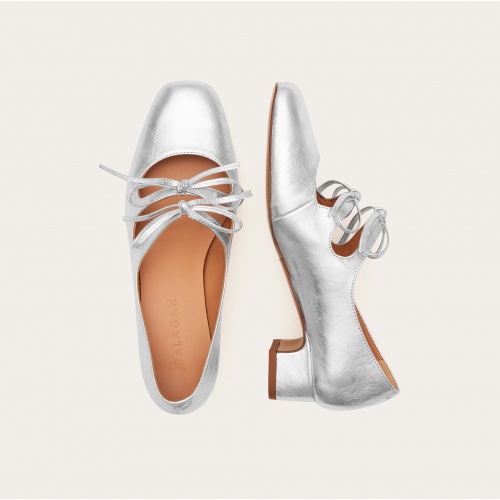Greta Heels, silver | Balagan Studio