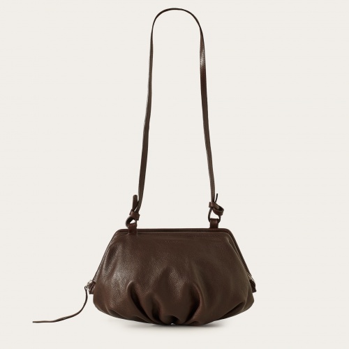 Plis Bag M, deep brown | Balagan Studio