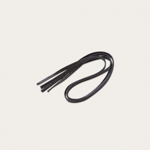 Shoelaces Batsheva, glossy black | Balagan Studio