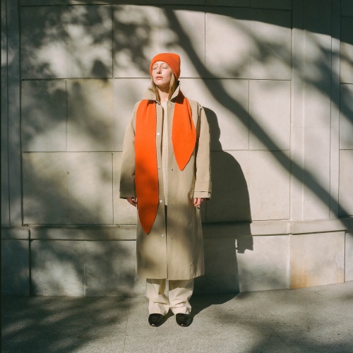 Wanda Scarf, orange | Balagan Studio