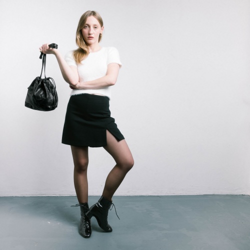 Victoria Boots, glossy black | Balagan Studio