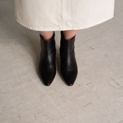 Vared botki, czarny OUTLET | Balagan Studio