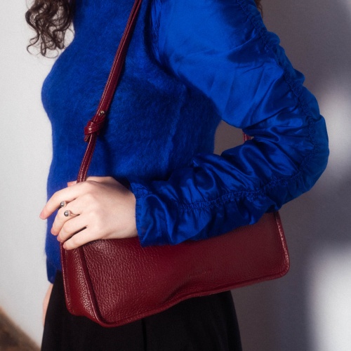 Suzanne Bag M, claret | Balagan Studio
