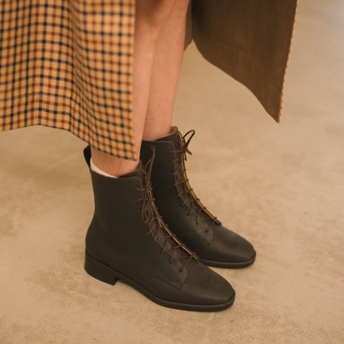 Tzava Boots, waxed bronze | Balagan Studio