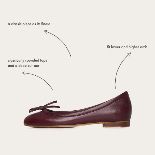 Amuka Ballerina, aubergine | Balagan Studio
