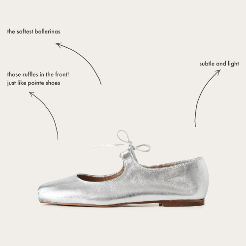 Batsheva baleriny, srebrny | Balagan Studio
