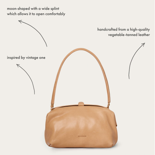Hug bag torebka M, naturalny OUTLET | Balagan Studio