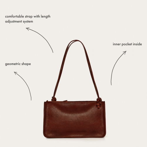 Suzanne Bag M, brown | Balagan Studio