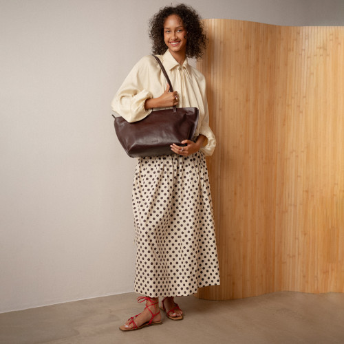 Ishti Bag L, deep brown | Balagan Studio