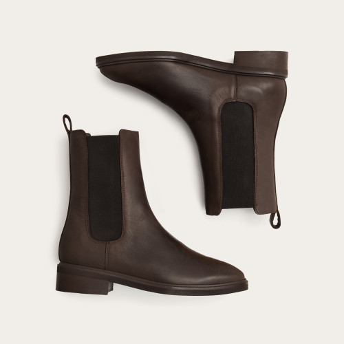 Arava Chelsea Boots, waxed bronze | Balagan Studio
