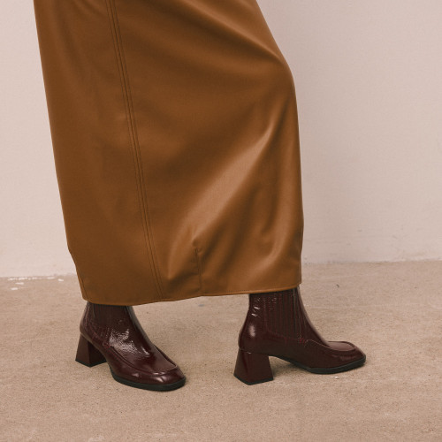 Zora Boots, glossy bordo | Balagan Studio