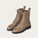Georgia Boots, beige croco