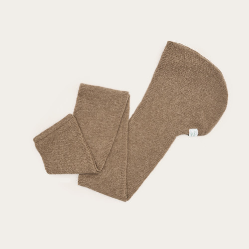 Irena Hooded Scarf, coffee | Balagan Studio