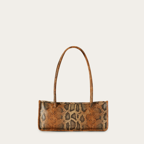 Bernadette Bag M, ginger python pattern | Balagan Studio