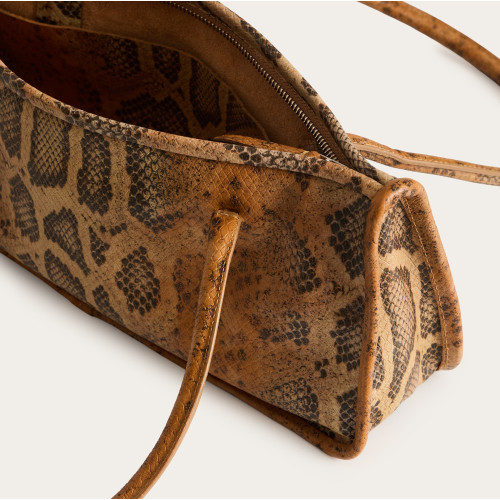 Bernadette Bag M, ginger python pattern | Balagan Studio