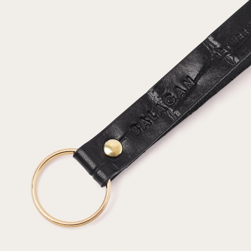 Key Chain, black croce | Balagan Studio
