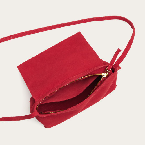 Ashley Bag S, red velvet | Balagan Studio