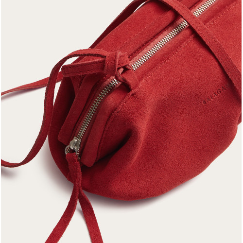 Plis Bag S, red velvet | Balagan Studio