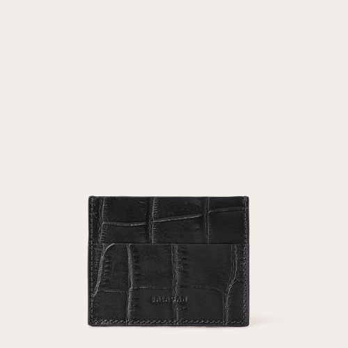 Card Holder, black croce | Balagan Studio