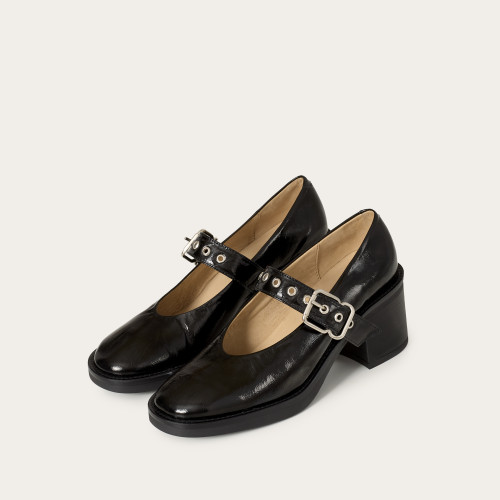 Matilda Heels, glossy black | Balagan Studio